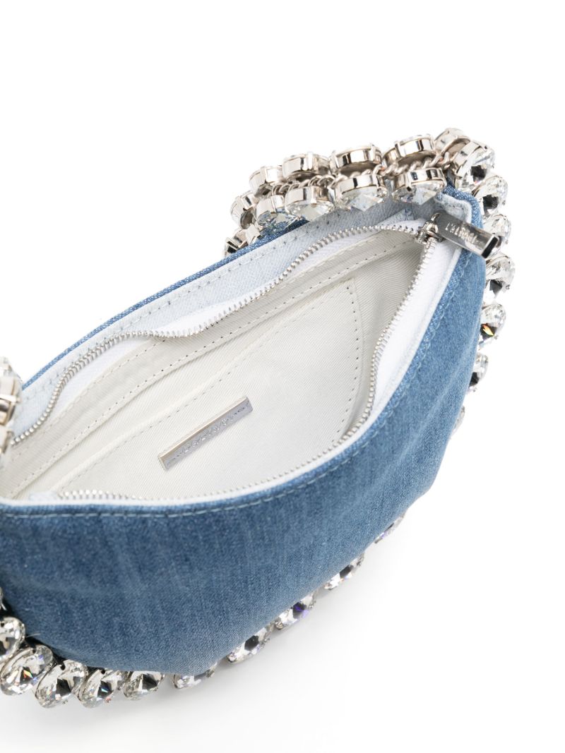 Blue Flexible Eternity Denim Tote Bag