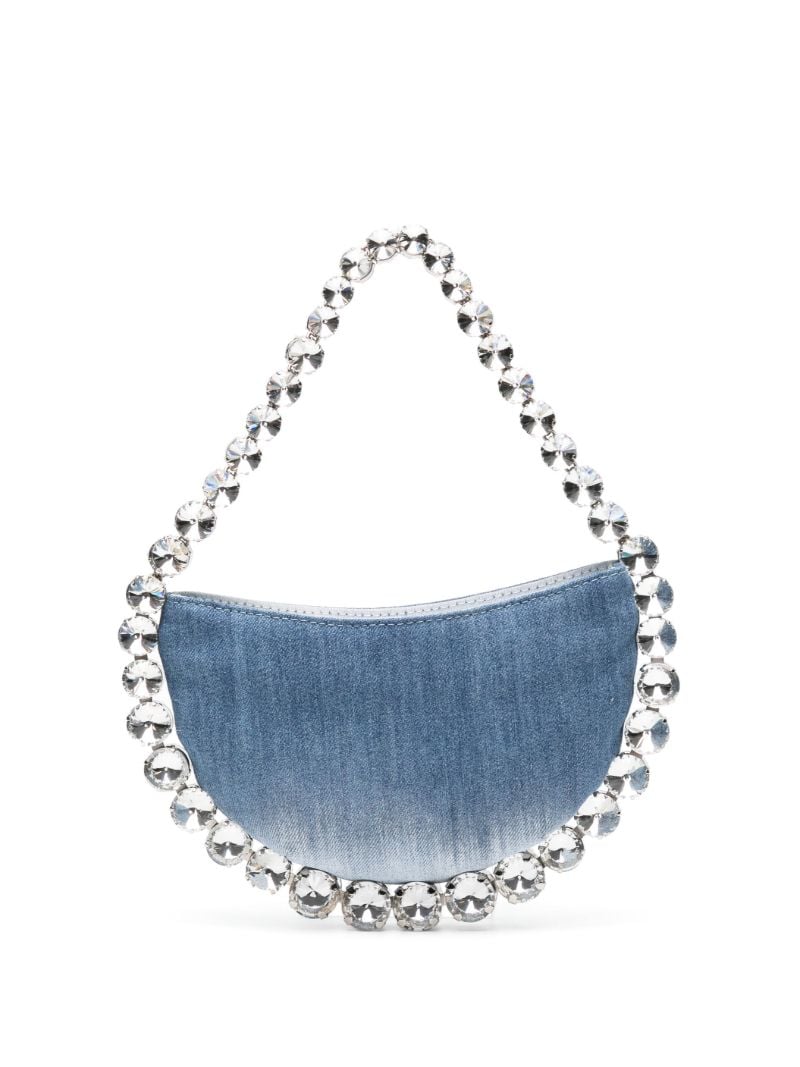 Blue Flexible Eternity Denim Tote Bag