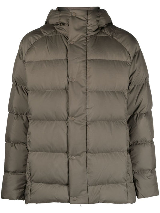 Grey Wunder Hooded Quilted Jacket