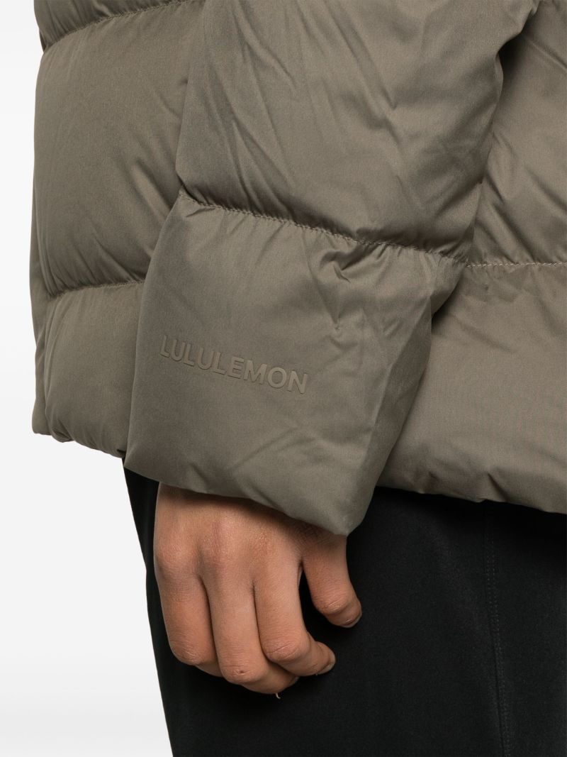 Grey Wunder Hooded Quilted Jacket