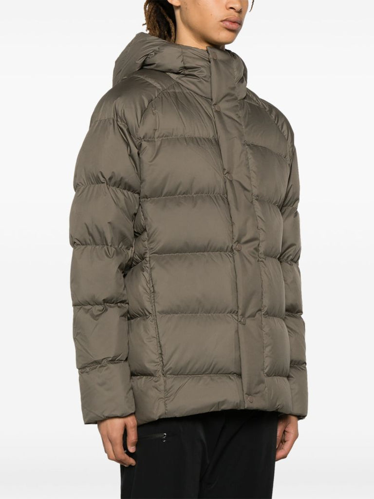 Grey Wunder Hooded Quilted Jacket