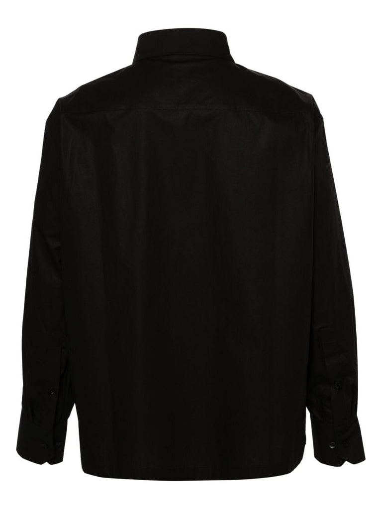Black Circle Cotton Shirt