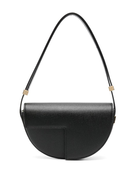 Black Le Petit Patou Leather Shoulder Bag