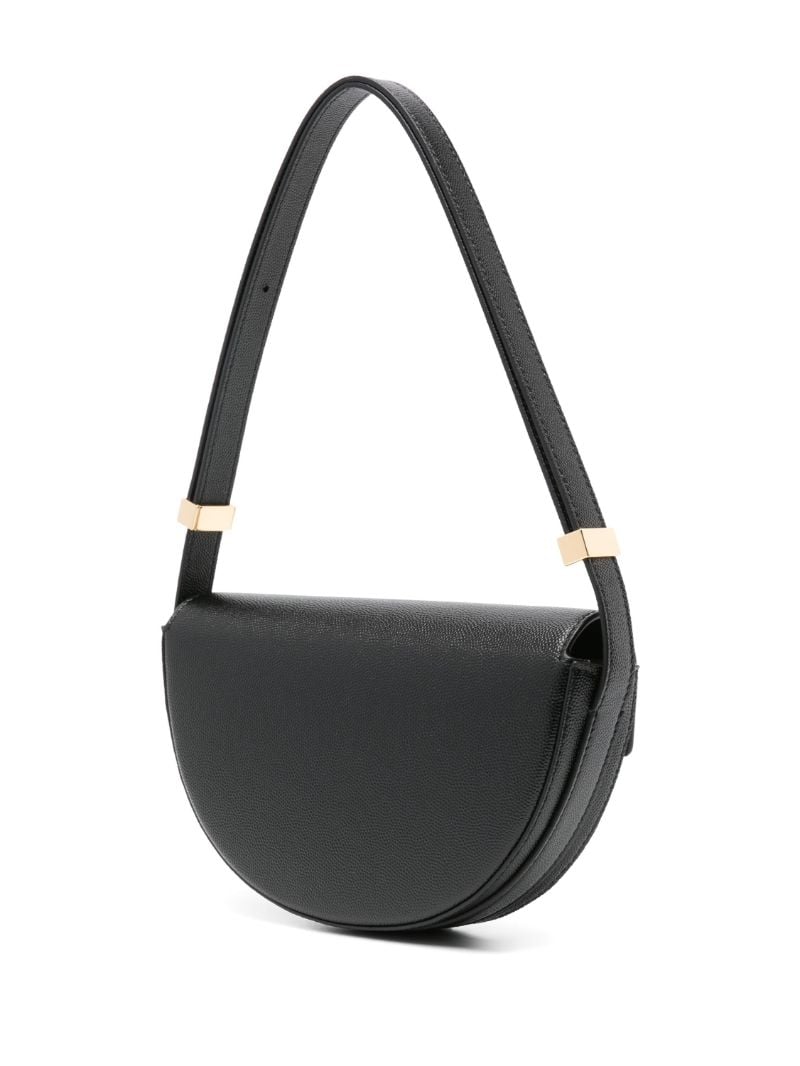 Black Le Petit Patou Leather Shoulder Bag