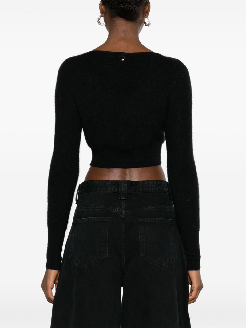 Le Cardigan Alzou Cropped Cardigan