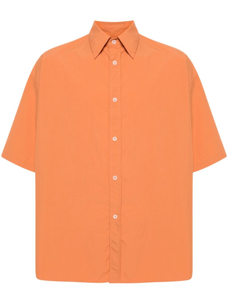Orange Chisholm Point-collar Shirt