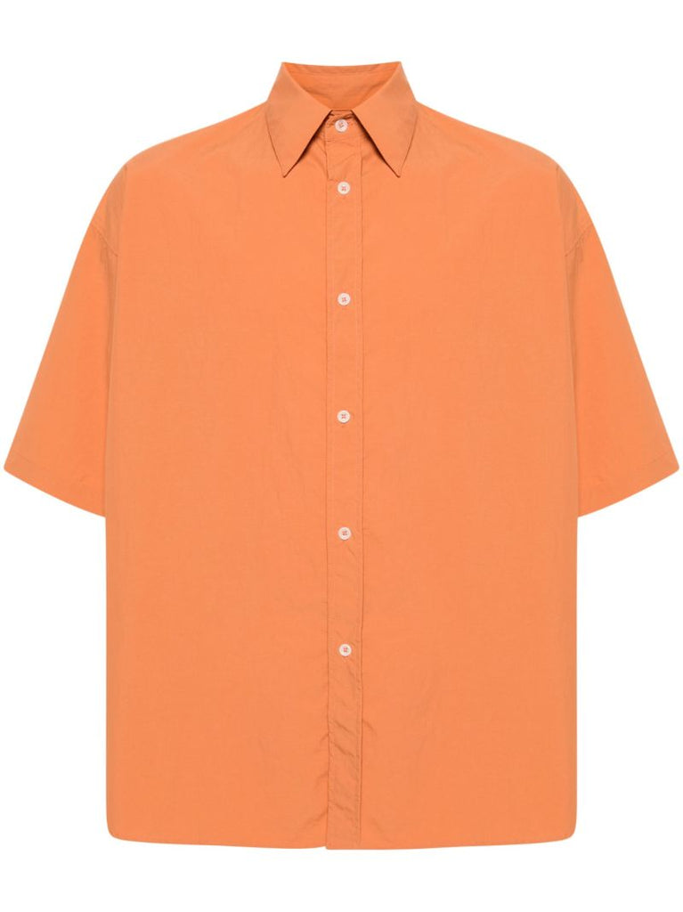 Orange Chisholm Point-collar Shirt