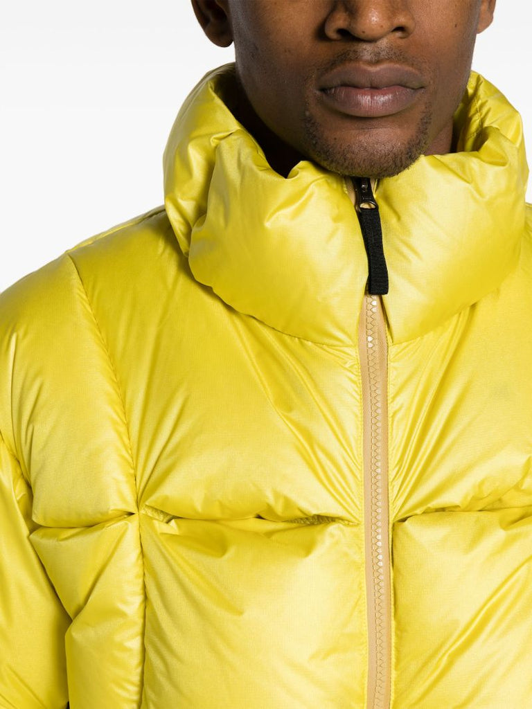 Yellow Three-dimensional Down Jacket