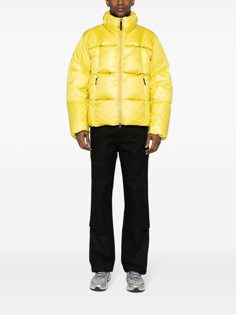 Yellow Three-dimensional Down Jacket