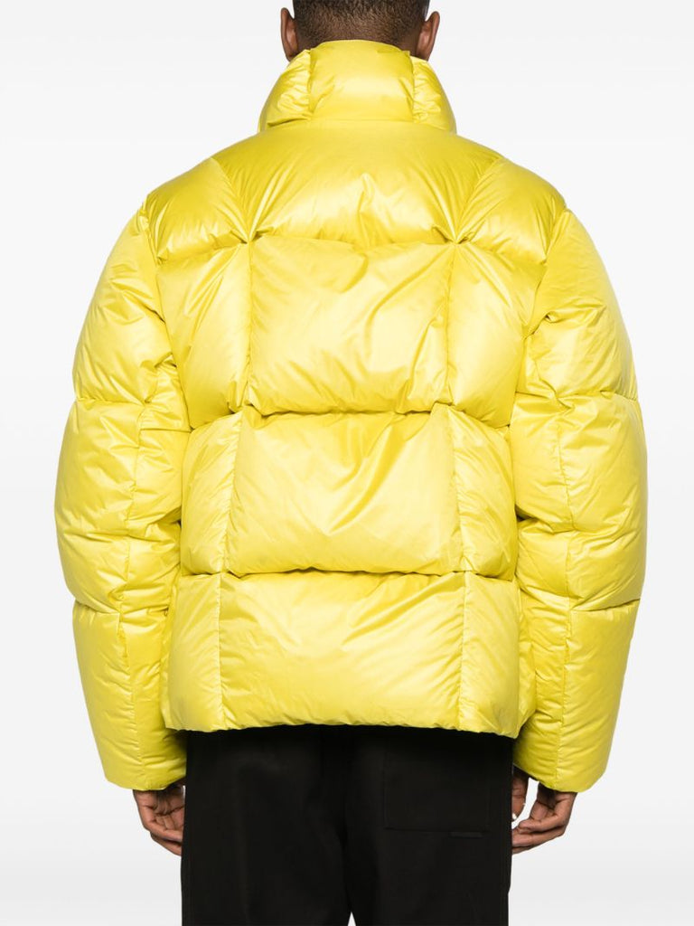Yellow Three-dimensional Down Jacket