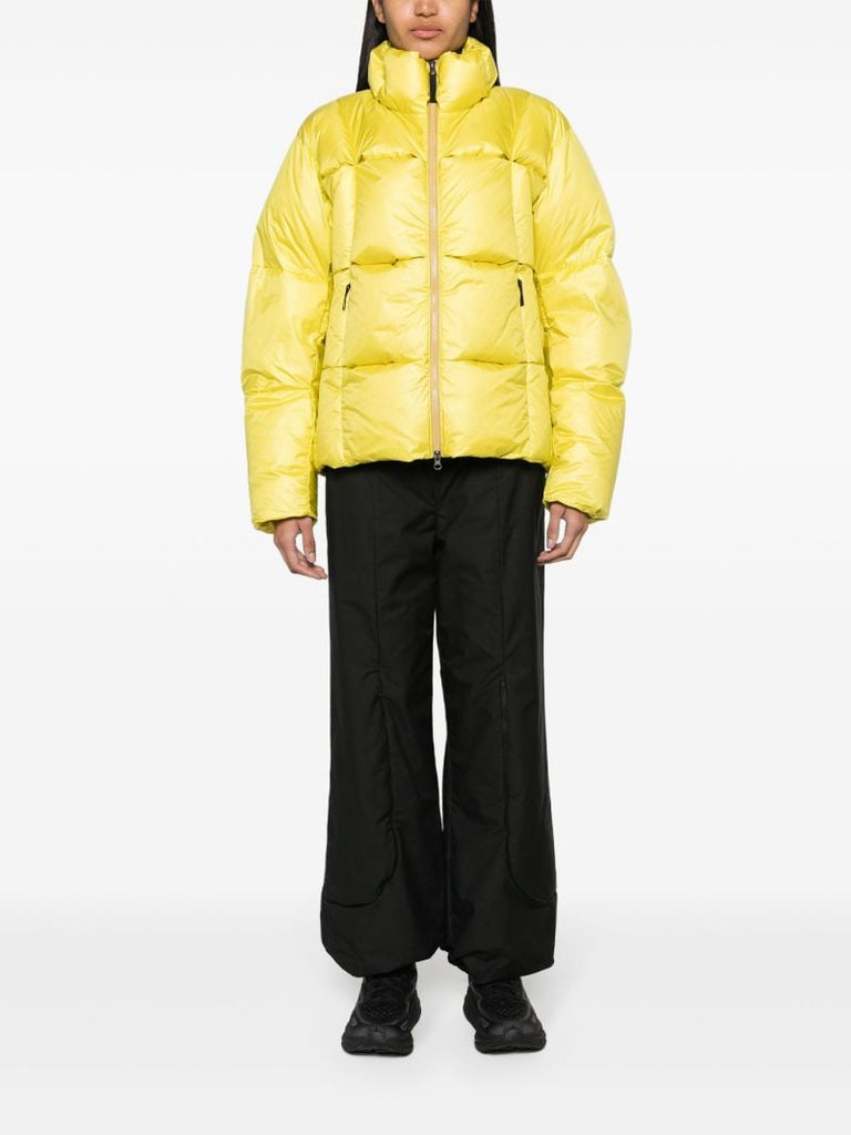 Yellow Three-dimensional Down Jacket