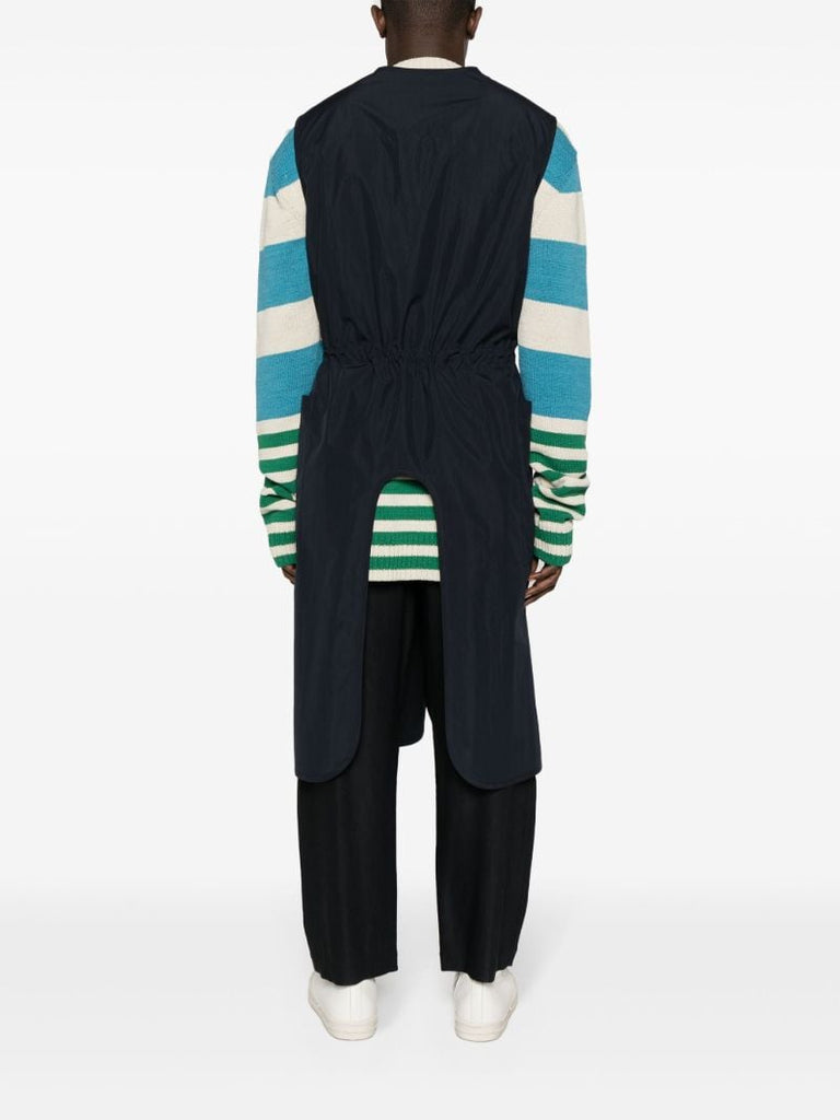 Blue Lab Sleeveless Coat