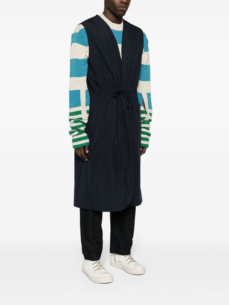 Blue Lab Sleeveless Coat