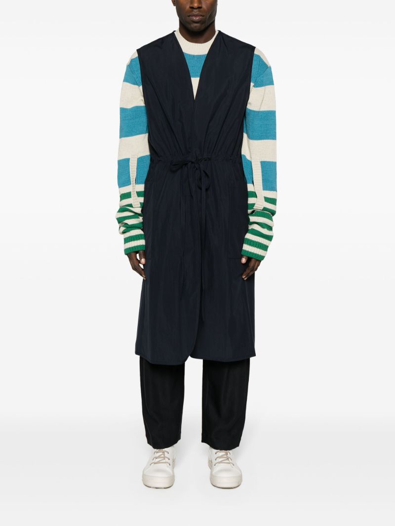 Blue Lab Sleeveless Coat