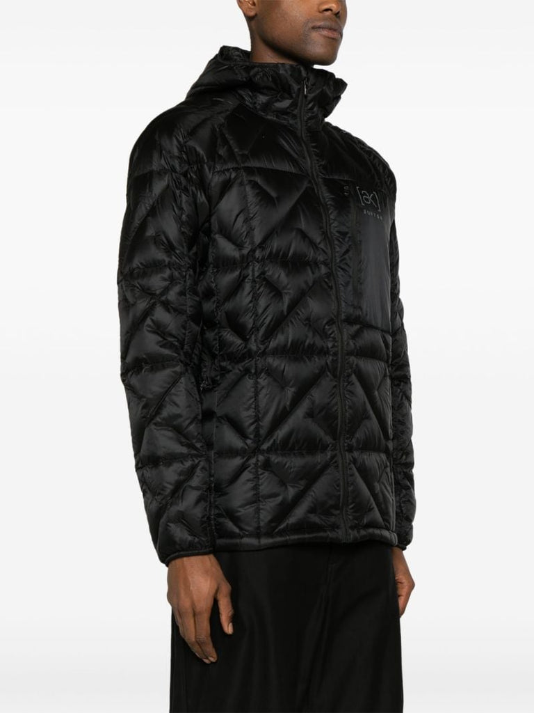 Black Baker Hooded Down Jacket