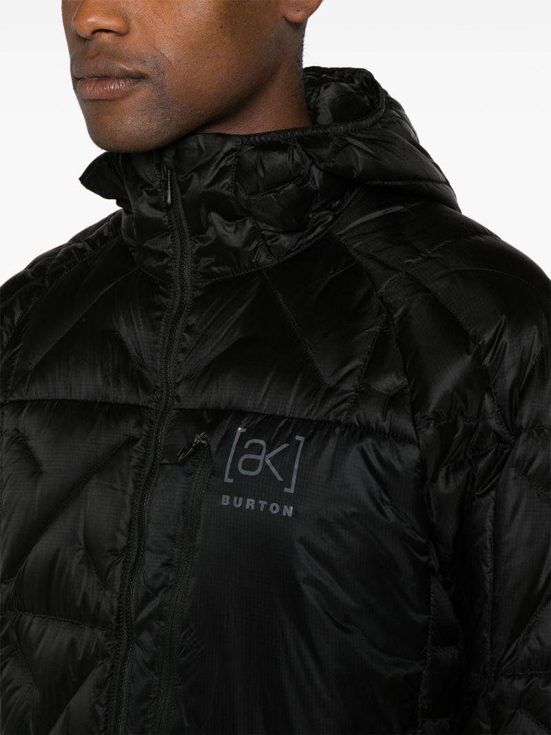 Black Baker Hooded Down Jacket