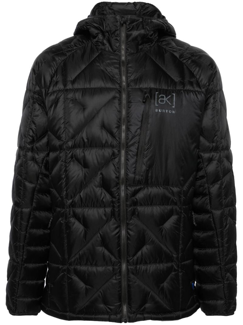 Black Baker Hooded Down Jacket