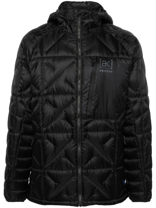 Black Baker Hooded Down Jacket