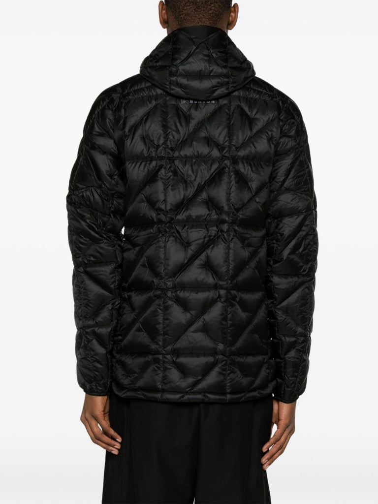 Black Baker Hooded Down Jacket