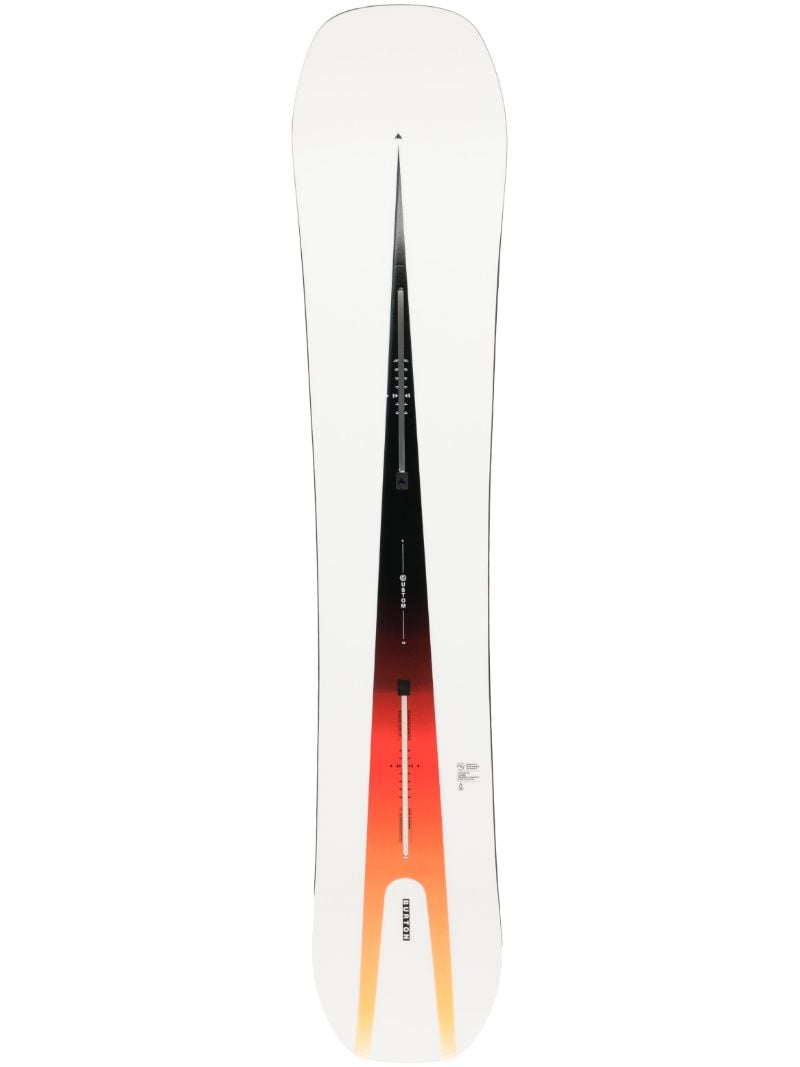White Custom Camber Snowboard