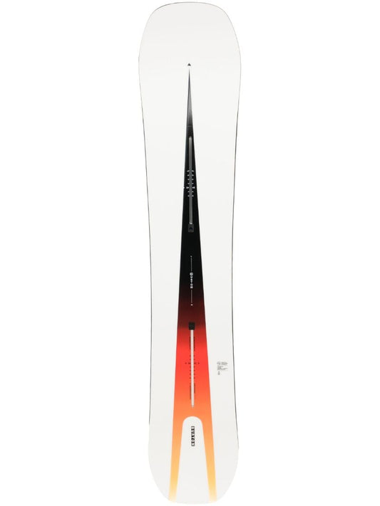 White Custom Camber Snowboard
