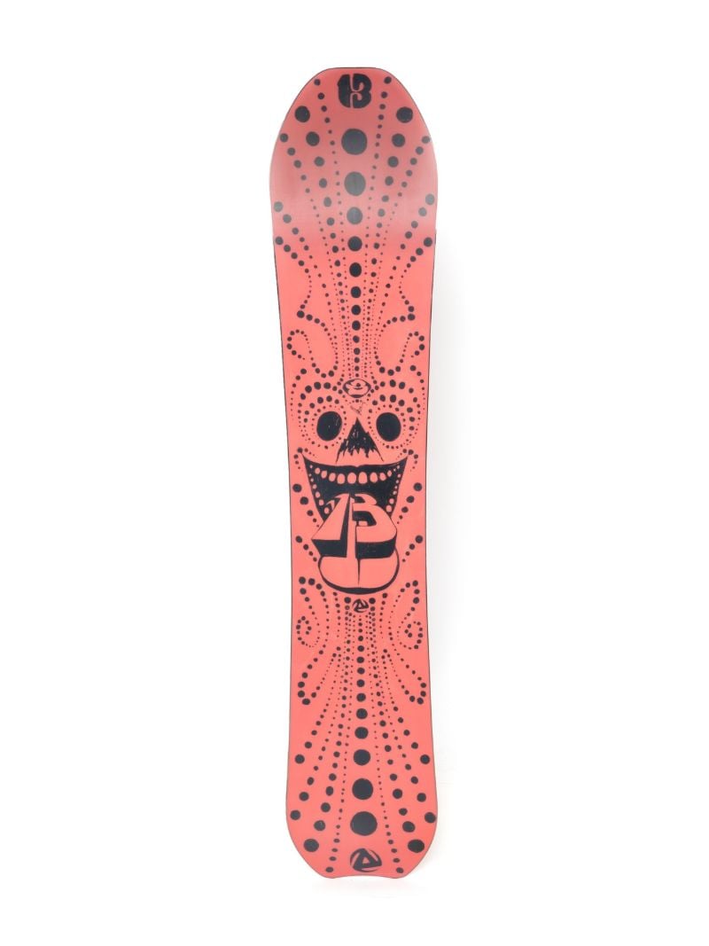 Pink Deep Thinker Snowboard