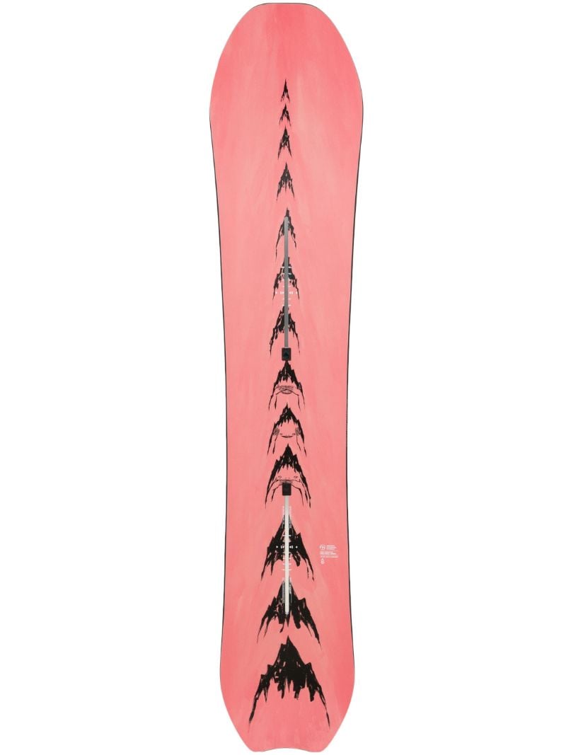 Pink Deep Thinker Snowboard