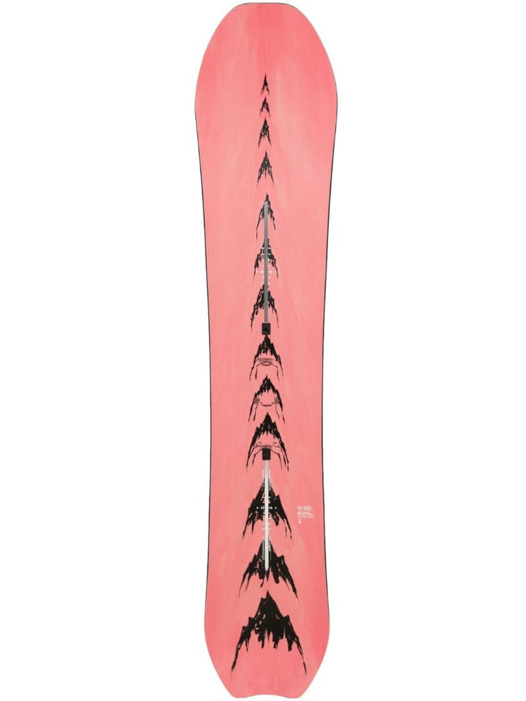 Pink Deep Thinker Snowboard