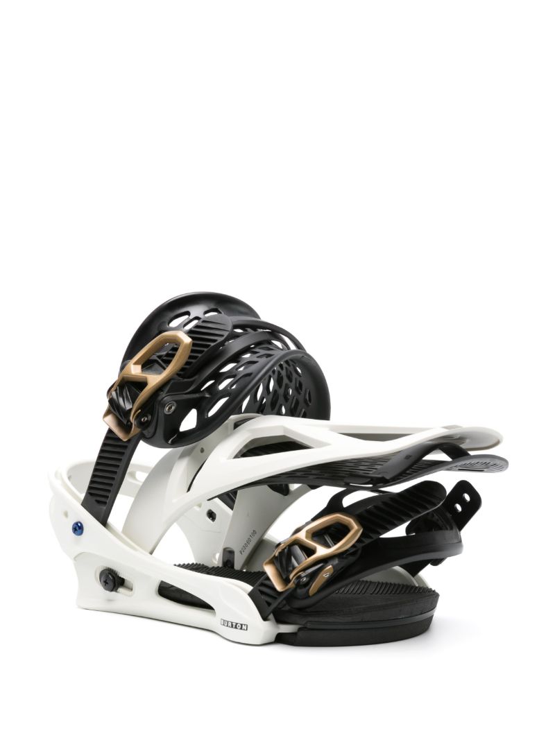 White Genesis Re:flex Snowboard Bindings