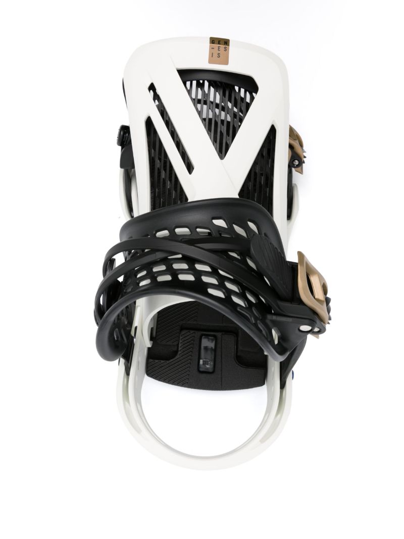 White Genesis Re:flex Snowboard Bindings
