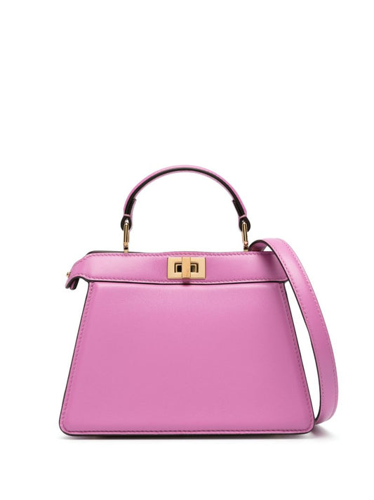 Pink Small Peekaboo Tote Bag