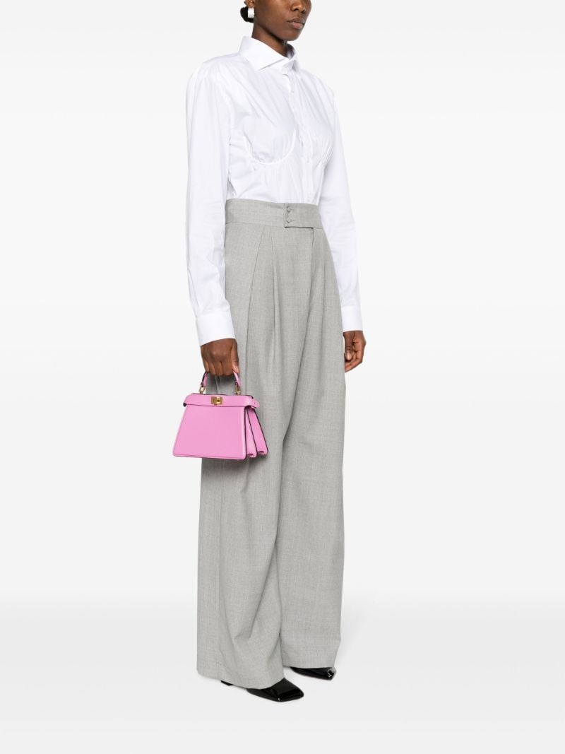 Pink Small Peekaboo Tote Bag