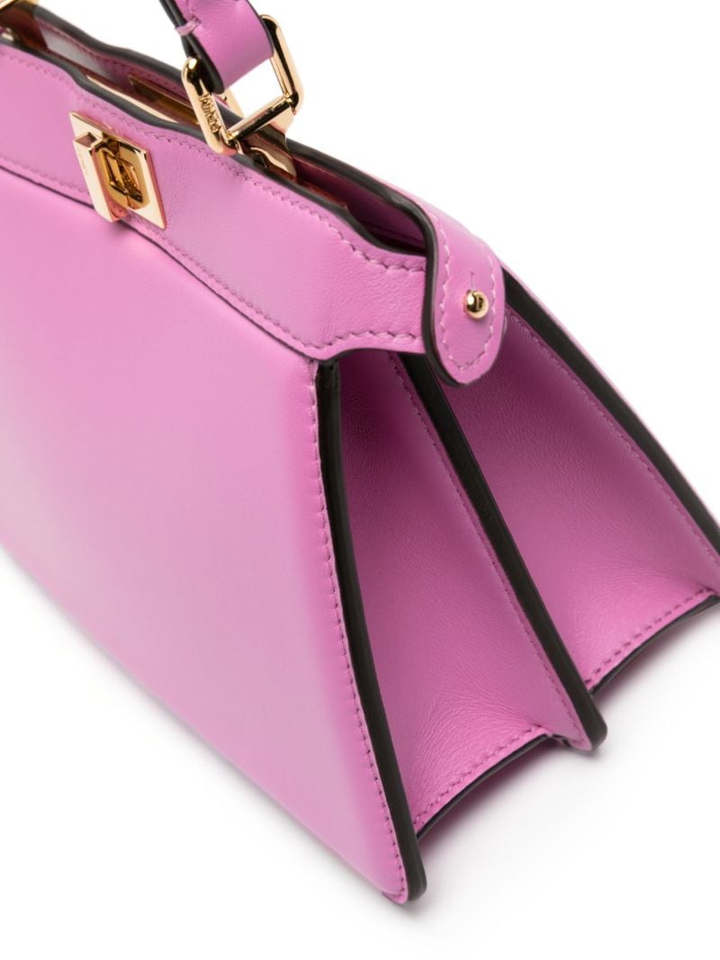Pink Small Peekaboo Tote Bag