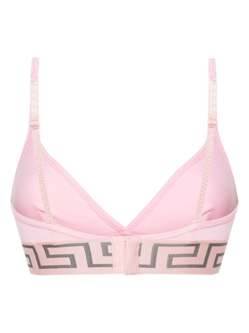 Pink Greca Underband Cotton Bra