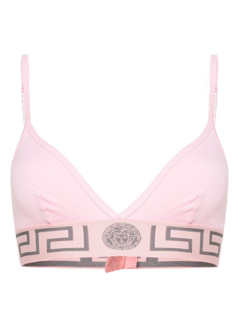 Pink Greca Underband Cotton Bra