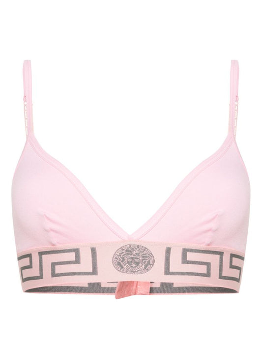 Pink Greca Underband Cotton Bra