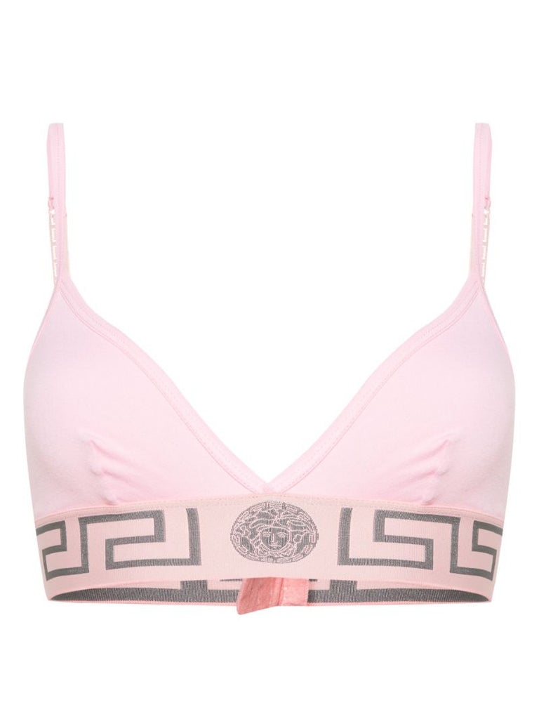 Pink Greca Underband Cotton Bra