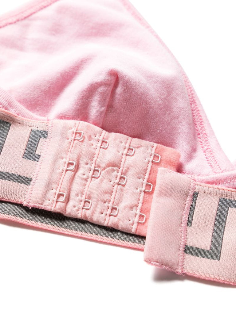 Pink Greca Underband Cotton Bra