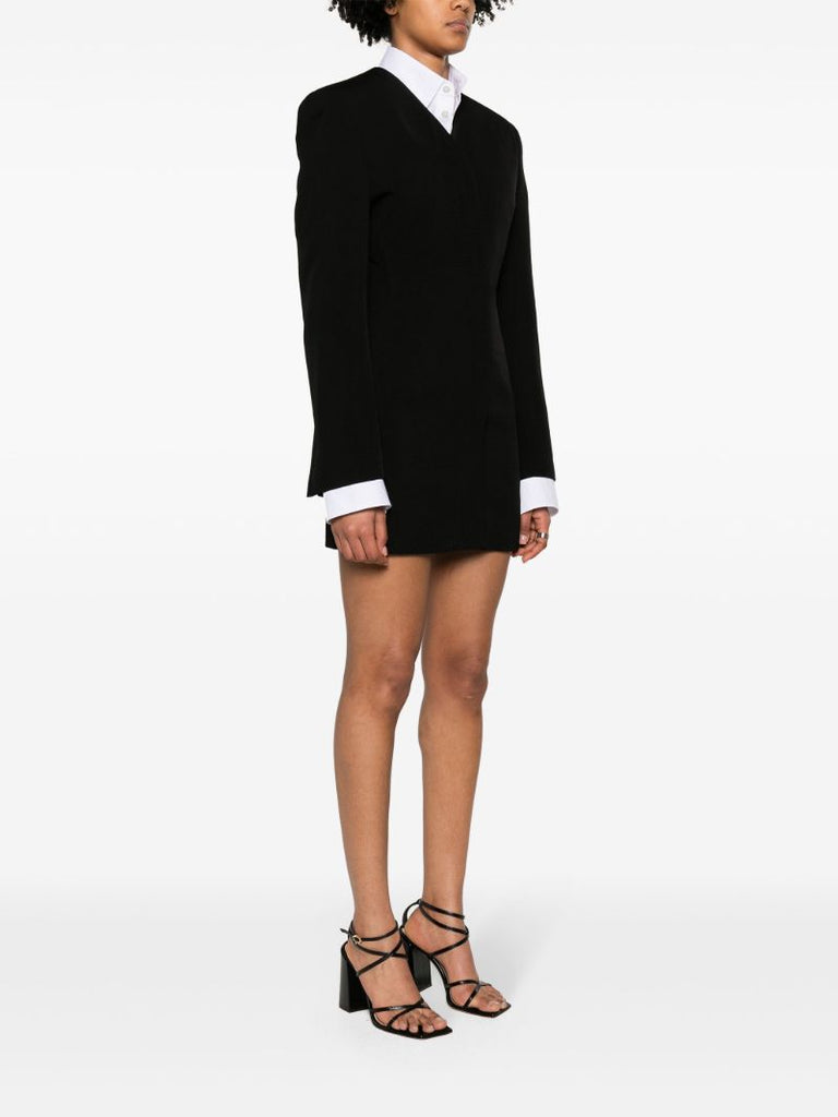 Black La Robe Cubo Blazer Dress