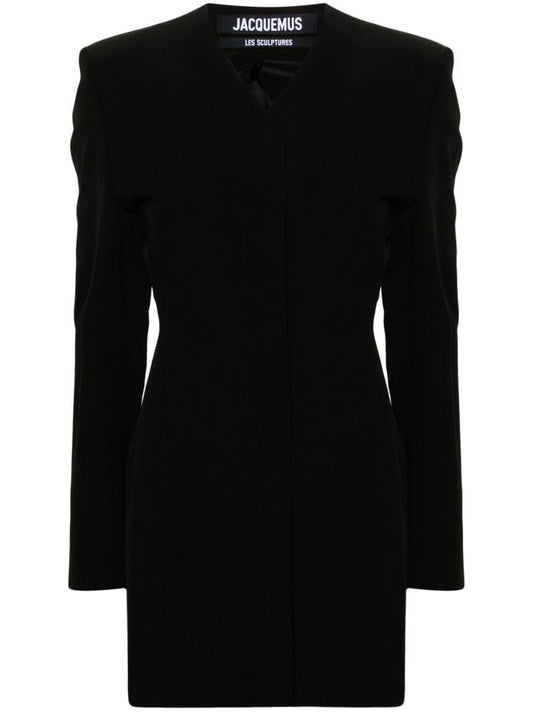 Black La Robe Cubo Blazer Dress