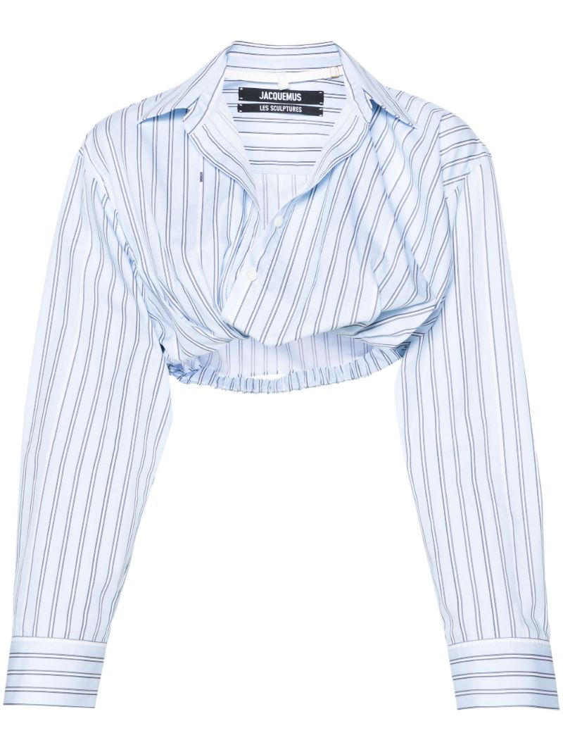 Blue La Chemise Bahia Striped Shirt