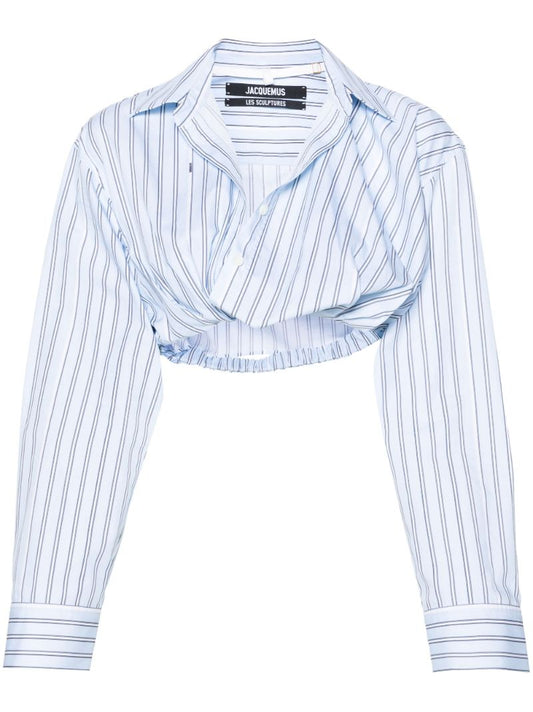 Blue La Chemise Bahia Striped Shirt
