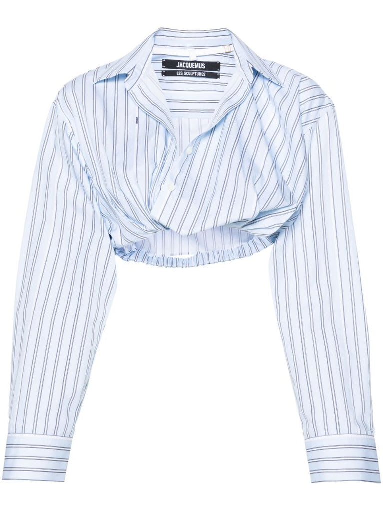 Blue La Chemise Bahia Striped Shirt