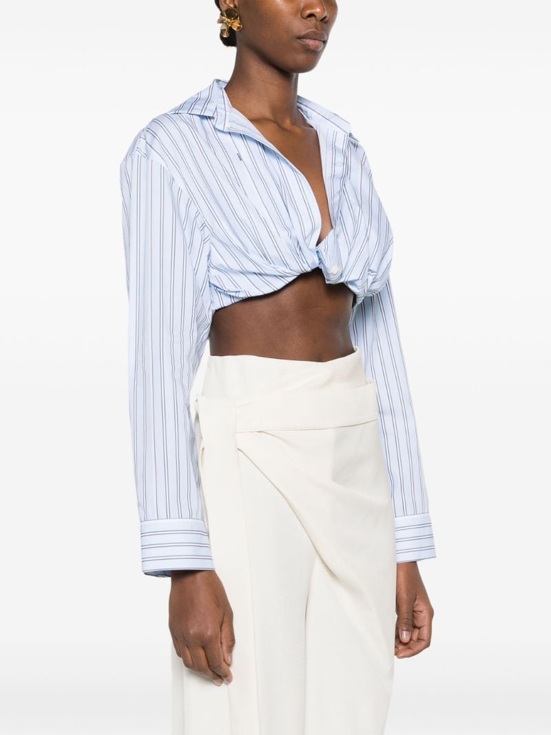 Blue La Chemise Bahia Striped Shirt