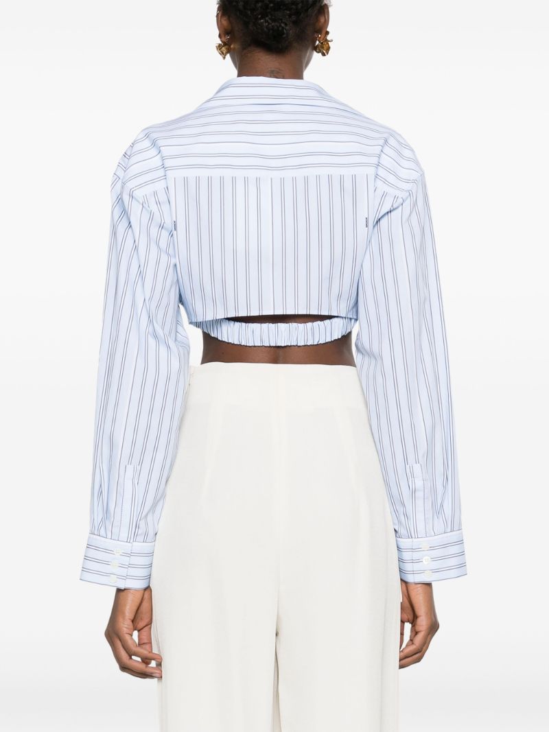 Blue La Chemise Bahia Striped Shirt