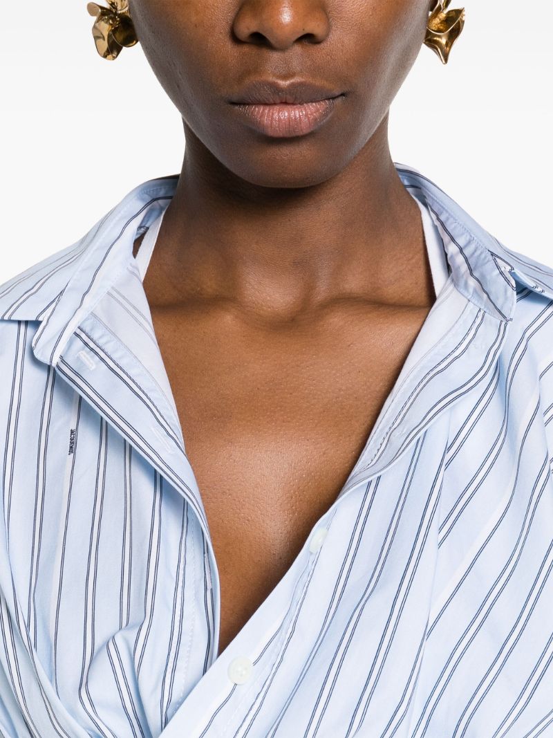 Blue La Chemise Bahia Striped Shirt