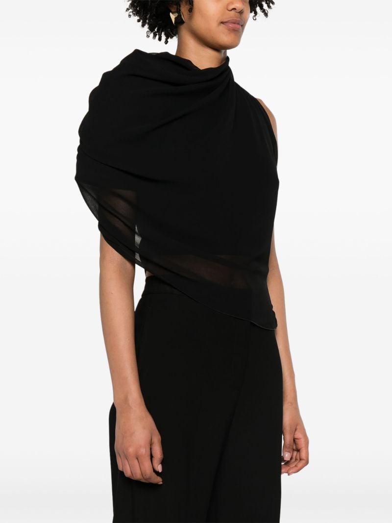 Black Le Haut Pablo Chiffon Blouse