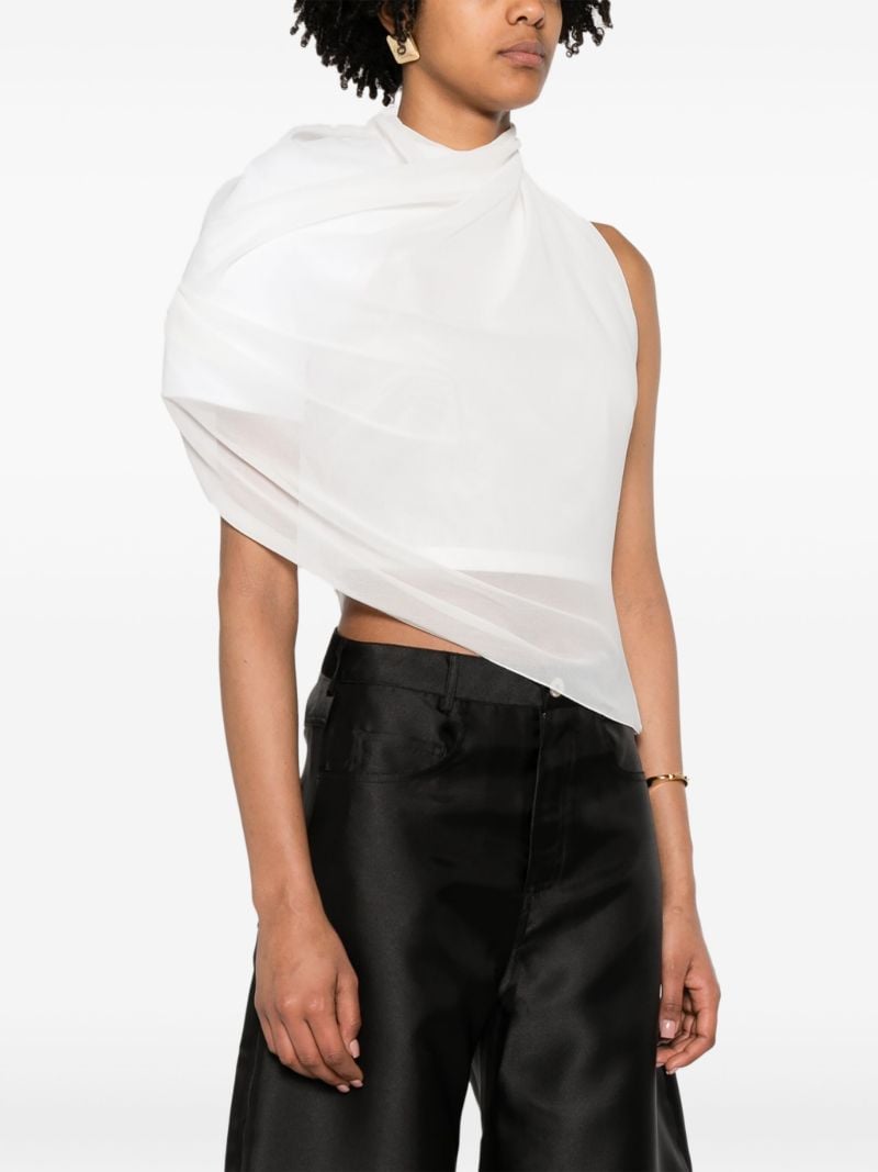 White Le Haut Pablo Chiffon Blouse