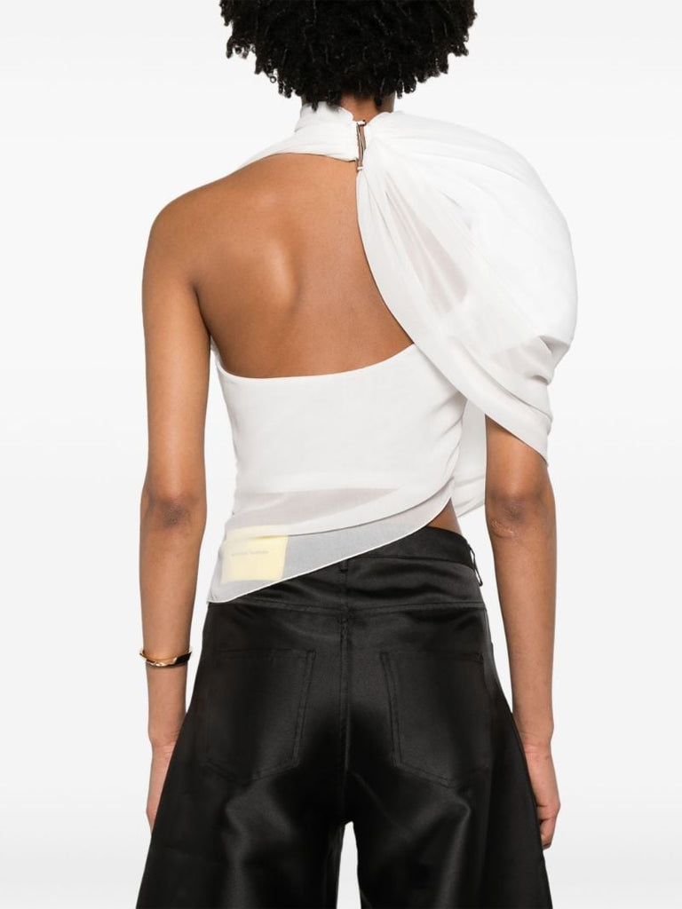 White Le Haut Pablo Chiffon Blouse