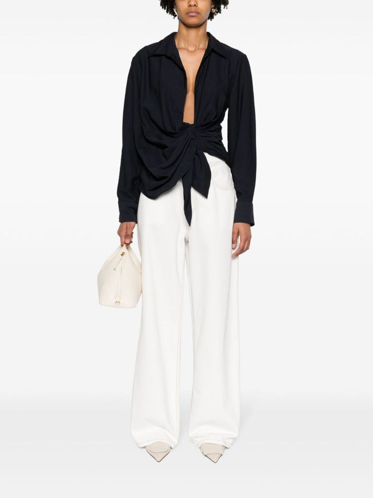 White La De NÃ_x0083_Â®mes Organic Cotton Jeans